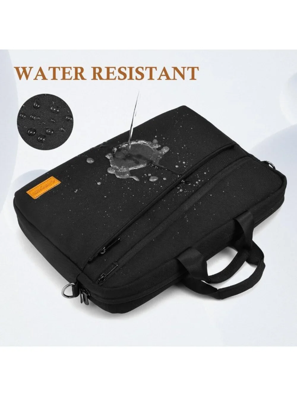 Stylish 15-16 Inch Laptop Shoulder Bag | Durable Carrying Case for PC & Mac
